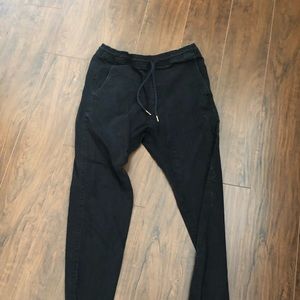 Black Joggers